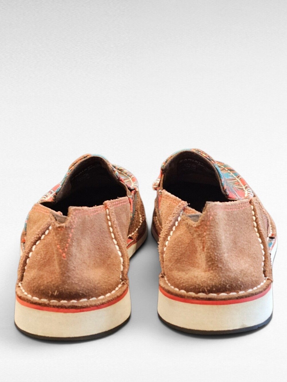 Ariat Southwestern Print Slip On Cruiser Loafers Size 8.5B - Picture 11 of 15